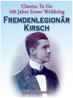 cover image of Fremdenlegionär Kirsch